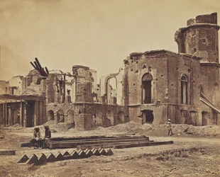 Palacio en ruinas, c.1858